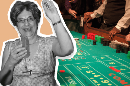 Patricia Demauro - longest craps roll record